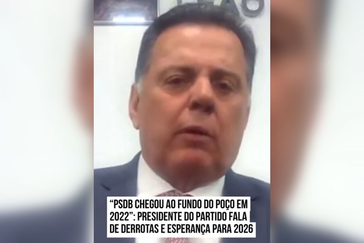 “O PSDB chegou ao fundo do poço”, lamenta Marconi Perillo